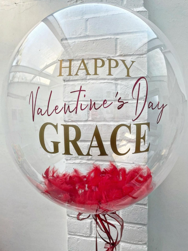 Valentines Day Bubble Balloon