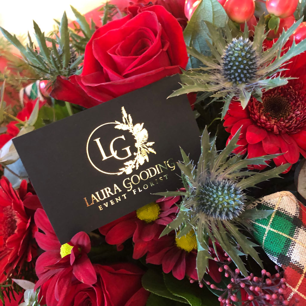 Florist Choice Christmas Hand Tied
